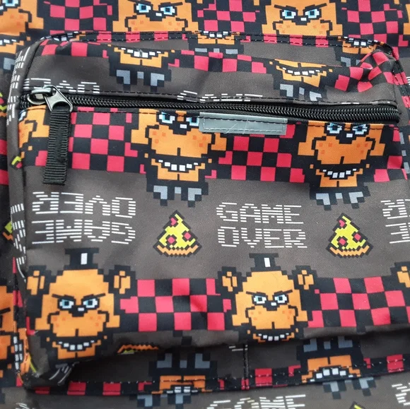 Five Nights At Freddys FNAF Game Over Backpack - Picture 9 of 10